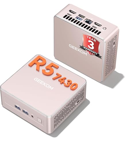 GEEKOM AE7 Mini PC, AMD Ryzen 9 7940HS Processor AI Mini Computer